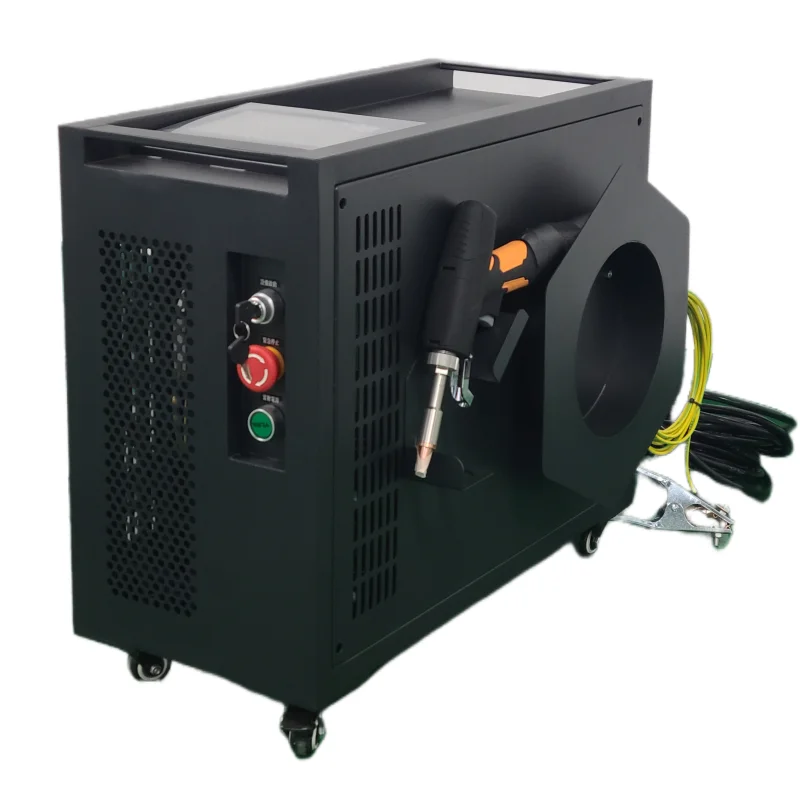 Портативный лазерный сварочный аппарат с воздушным охлаждением 2000 Вт, система 3-в-1, с пистолетом для сварки SUP и податчиком проволоки
Портативный лазерный сварочный аппарат с воздушным охлаждением 2000 Вт, система 3-в-1, с пистолетом для сварки SUP и податчиком проволоки