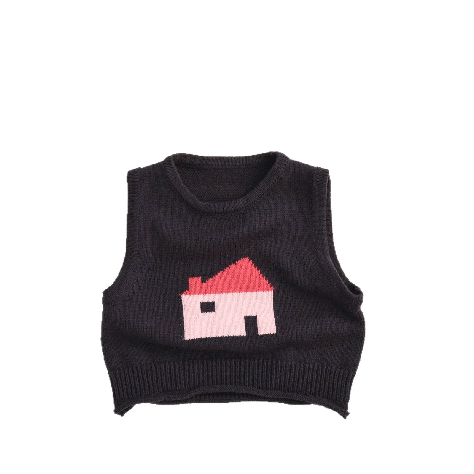 Unisex Kids Cotton Knitted Vest Spring Autumn Children's Sleevless Sweater Vest Jacquard Pattern Baby Knitted Waistcoat Vests
Unisex Kids Cotton Knitted Vest Spring Autumn Children's Sleevless Sweater Vest Jacquard Pattern Baby Knitted Waistcoat Vests