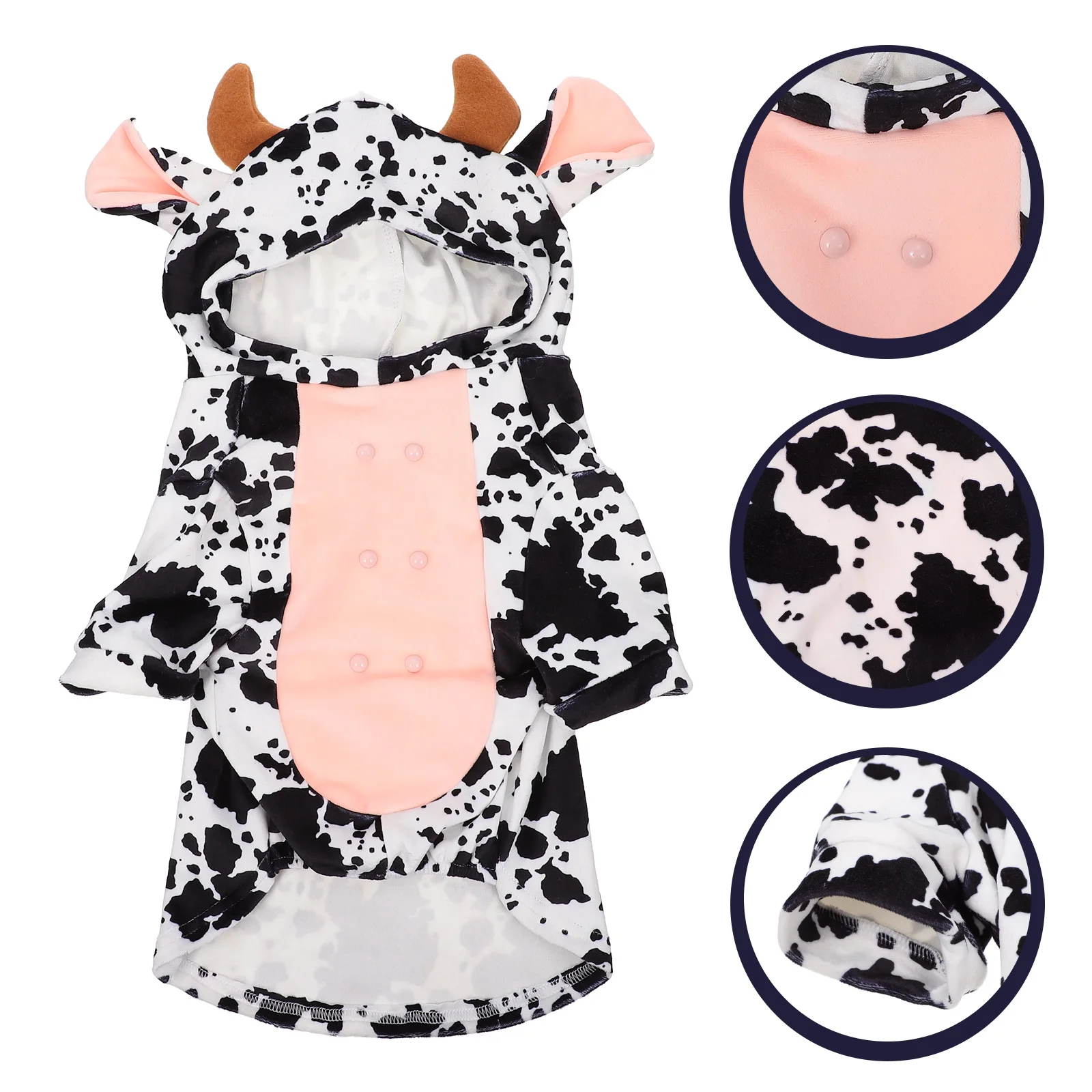Pet Cow Clothing Suit for Cat Clothes Costume Dress Pets Outfits Cute Dog Costumes Dog's
Pet Cow Clothing Suit for Cat Clothes Costume Dress Pets Outfits Cute Dog Costumes Dog's