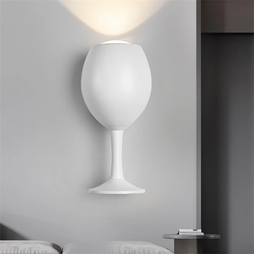 Modern aluminum goblet wall lamps gold living room creative bar kitchen decorative art deco wine glass wall sconces lights
Modern aluminum goblet wall lamps gold living room creative bar kitchen decorative art deco wine glass wall sconces lights