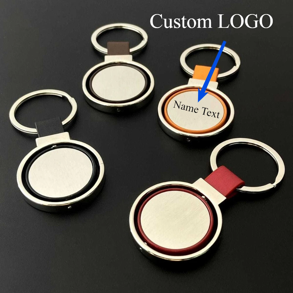 High Grade Customized New Leather Solid Color Keyring Trendy Metal Buckle Car Keychain Rotating Pendant Key Ring Chain Gift
High Grade Customized New Leather Solid Color Keyring Trendy Metal Buckle Car Keychain Rotating Pendant Key Ring Chain Gift