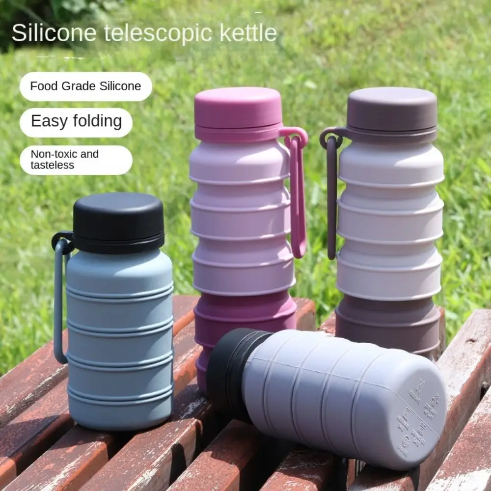 Leak Proof Foldable Silicone Water Bottle Reuseable Portable Retractable Coffee Cup Stainless Twist Cap Collapsible Water Cups
Leak Proof Foldable Silicone Water Bottle Reuseable Portable Retractable Coffee Cup Stainless Twist Cap Collapsible Water Cups