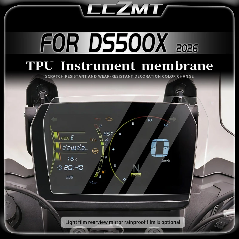 For VOGE DS500X 2026 Motorcycle Instrument Panel Film Display Screen Anti Scratch Protection Sticker Modification Accessories
For VOGE DS500X 2026 Motorcycle Instrument Panel Film Display Screen Anti Scratch Protection Sticker Modification Accessories