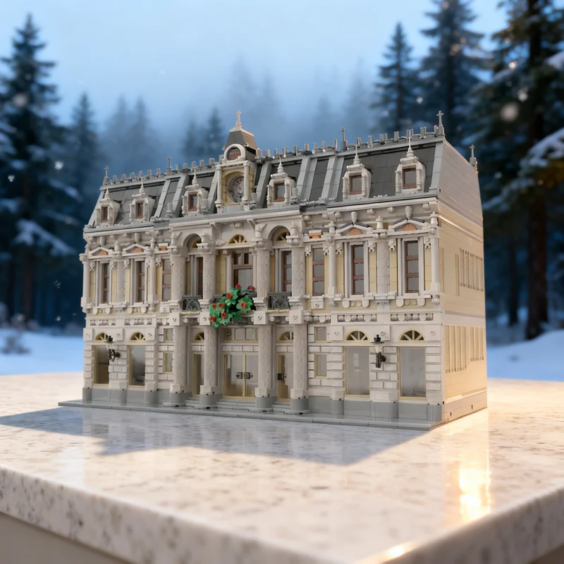 6633 детали MOC Модульная модель «Королевская опера»: Уличный пейзаж, конструктор, игрушка, подарок, креативный коллекционный предмет для демонстрации, премиум-класс для взрослых
6633 детали MOC Модульная модель «Королевская опера»: Уличный пейзаж, конструктор, игрушка, подарок, креативный коллекционный предмет для демонстрации, премиум-класс для взрослых