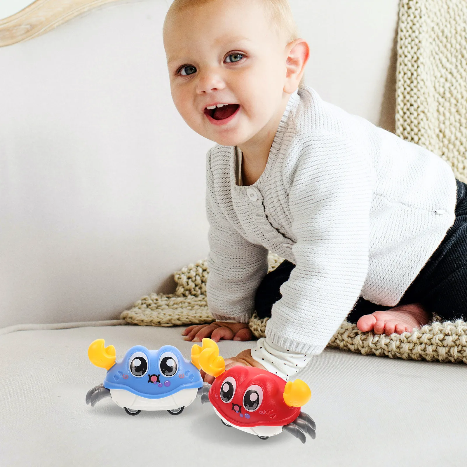 2Pcs Crab Walking Car Simulation Novelty Car for Playing Boys and Girls Educational Gift Toy
2Pcs Crab Walking Car Simulation Novelty Car for Playing Boys and Girls Educational Gift Toy