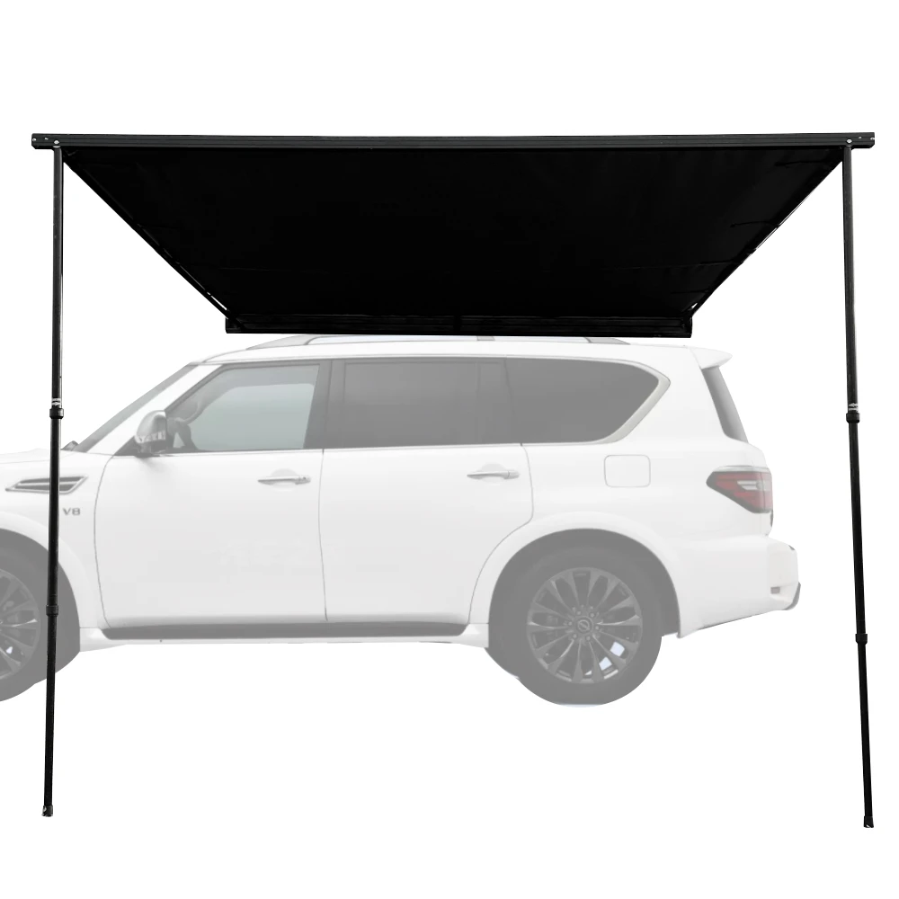 Jason Camping Hard Shell 2500*3000mm Awning All-black Sunscreen Waterproof Outdoor Canopy Car Side Tent with Black Coating
Jason Camping Hard Shell 2500*3000mm Awning All-black Sunscreen Waterproof Outdoor Canopy Car Side Tent with Black Coating