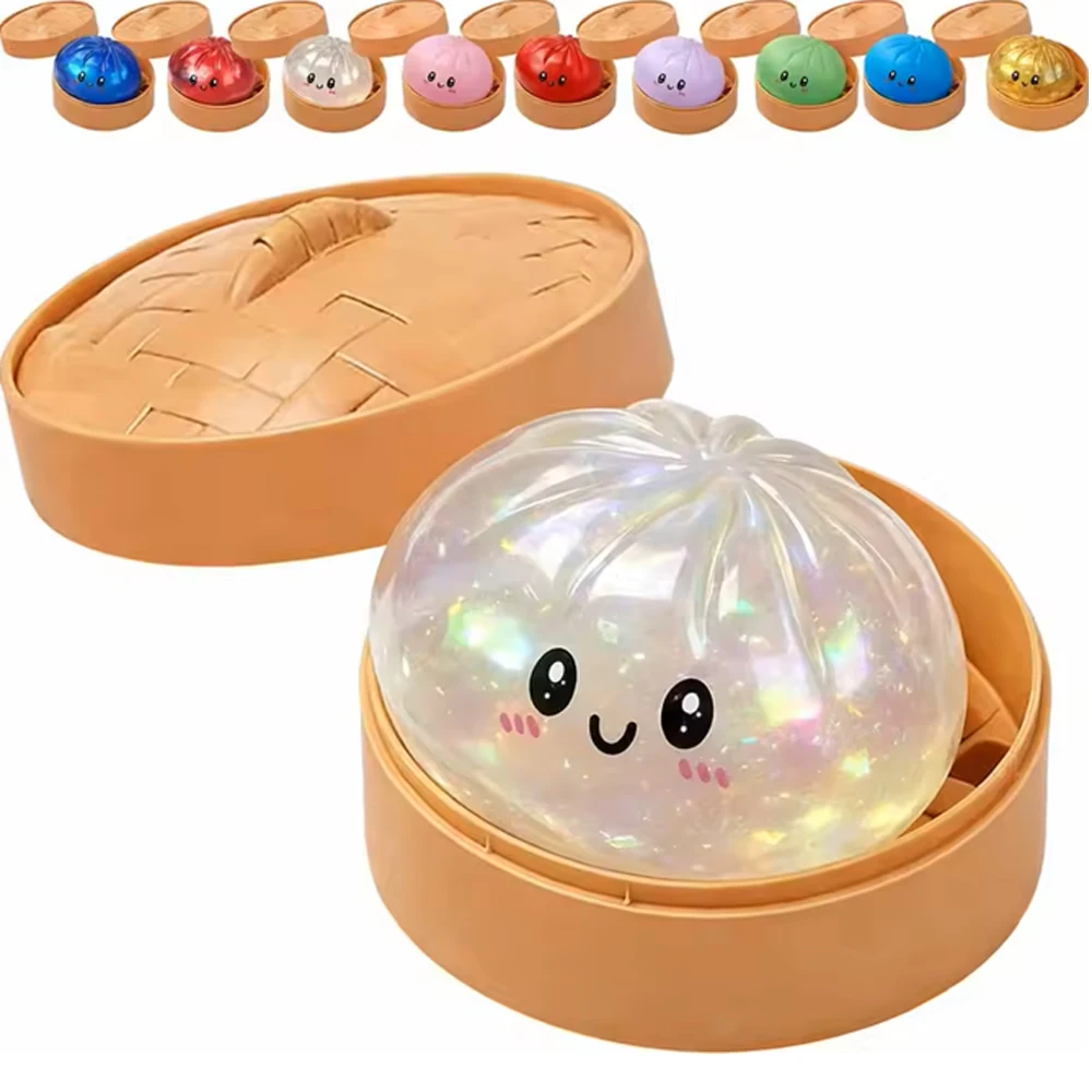 2027 Simulation Flash Dumpling Squishy Toy, Slow Rising Glitter Dumpling Stress Ball, Stress Relief Fidget Toy for Home Office
2027 Simulation Flash Dumpling Squishy Toy, Slow Rising Glitter Dumpling Stress Ball, Stress Relief Fidget Toy for Home Office