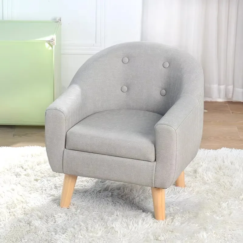 Modern minimalist PVC feather upholstered wooden legs children's armchairs home school furniture
Modern minimalist PVC feather upholstered wooden legs children's armchairs home school furniture