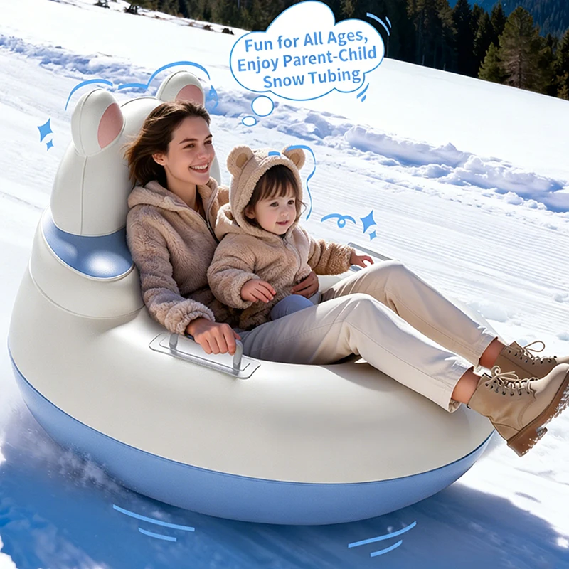 Inflatable Snow Tubes for Sledding Heavy Duty Outdoor Inflatable Thickened Ski Mat with Double Handles(Air Pump Not Included)
Inflatable Snow Tubes for Sledding Heavy Duty Outdoor Inflatable Thickened Ski Mat with Double Handles(Air Pump Not Included)
