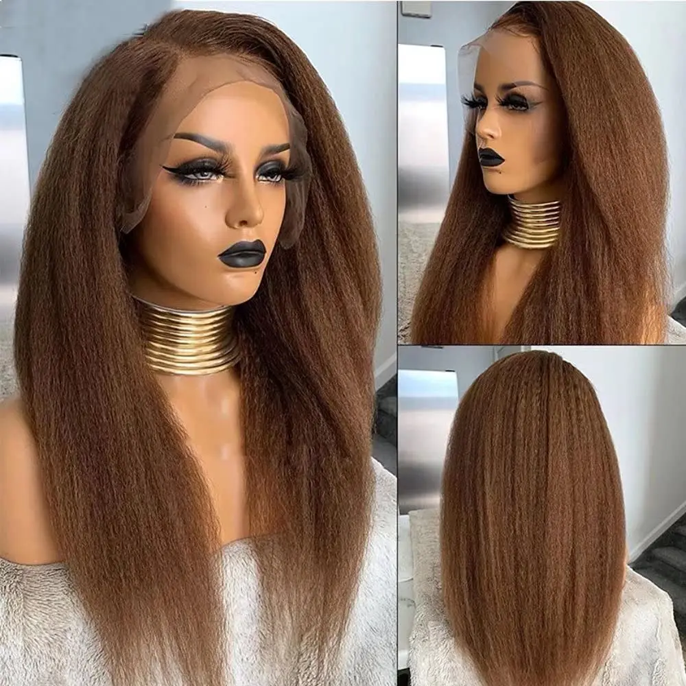 Fashiomag Long Yaki Straight Auburn Lace Front Heat Resistant Fiber Wigs Women Soft Natural
Fashiomag Long Yaki Straight Auburn Lace Front Heat Resistant Fiber Wigs Women Soft Natural