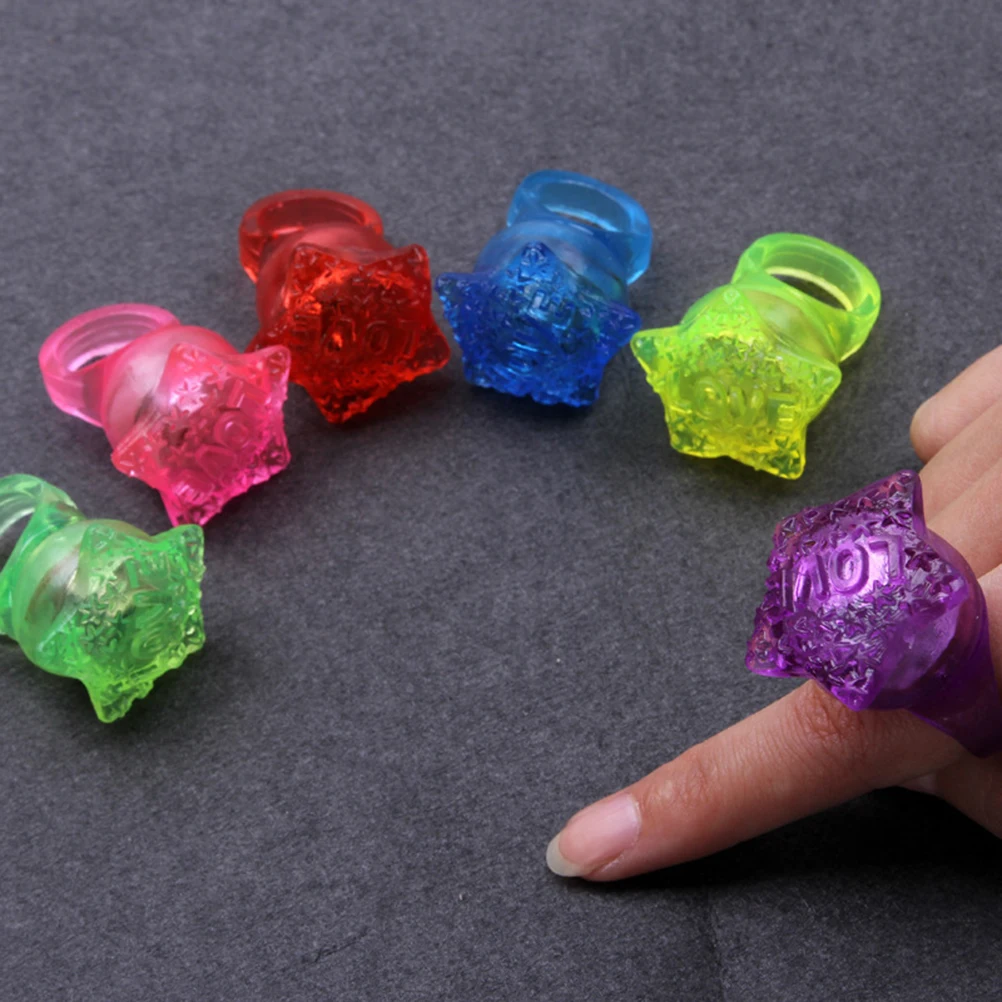 20pcs Led Ring Flashing Pentagram Shape Finger Lights Party Decor s Adults Cosplay Birthday Props Bright Tpr Safe
20pcs Led Ring Flashing Pentagram Shape Finger Lights Party Decor s Adults Cosplay Birthday Props Bright Tpr Safe