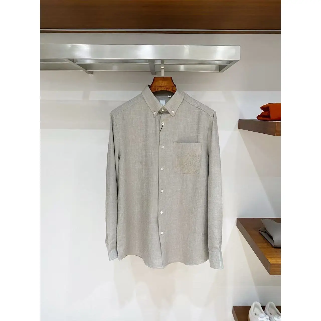 Italian Old Money Style Solid Color Linen Shirt
Italian Old Money Style Solid Color Linen Shirt