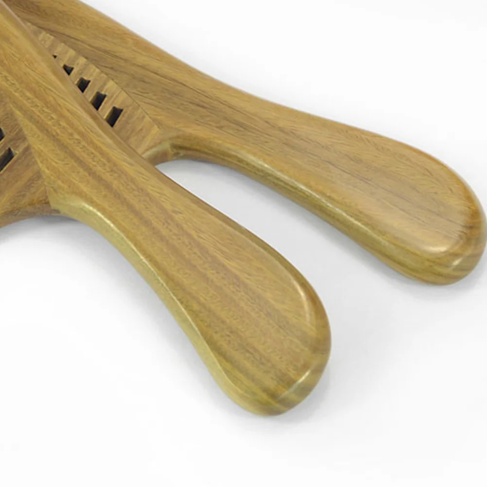 20 Cm Green Sandalwood Natural Wood Smooth Teeth Anti-Static Scalp Massage Care Thick Handle Lightweight Travel Wooden
20 Cm Green Sandalwood Natural Wood Smooth Teeth Anti-Static Scalp Massage Care Thick Handle Lightweight Travel Wooden