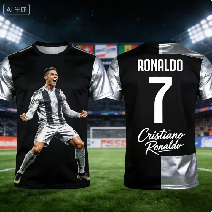 2026 Ronaldo #7 Fan Edition Football Jersey for Adults and Kids Breathable and Comfortable Soccer Training Shirt for Summer
2026 Ronaldo #7 Fan Edition Football Jersey for Adults and Kids Breathable and Comfortable Soccer Training Shirt for Summer