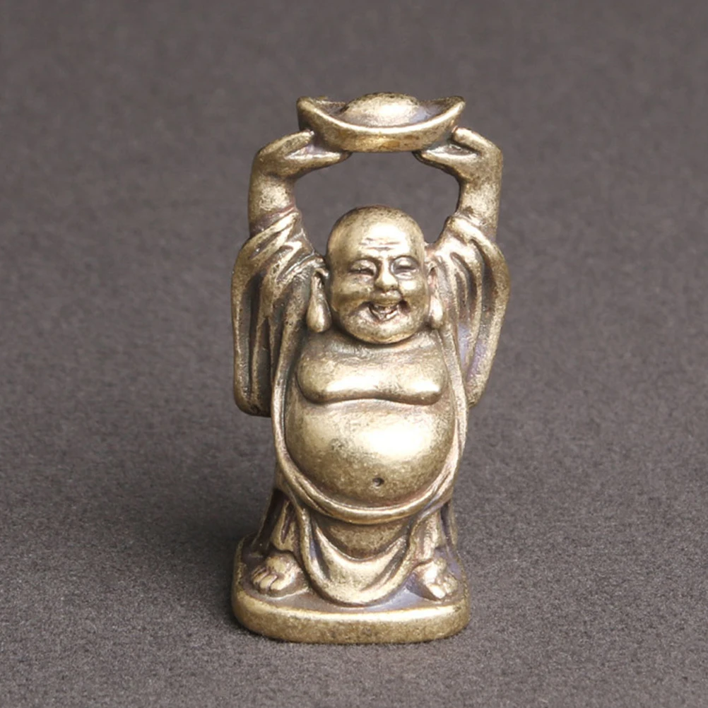 Copper Maitreya Buddha Statue Retro Figurine Desktop Ornament Vintage Blessing Home Light Brown Mini Statue For Outdoor
Copper Maitreya Buddha Statue Retro Figurine Desktop Ornament Vintage Blessing Home Light Brown Mini Statue For Outdoor