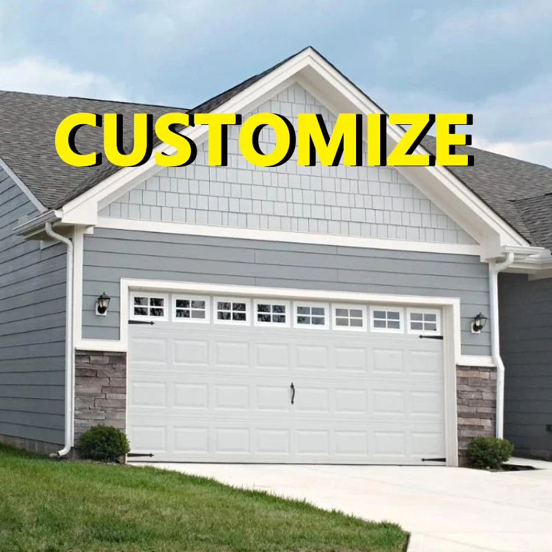 Any Size Custom Glass Panel Aluminum Garage Door Urban Style Clear View Remote Auto Lift Modern Matte Villa Household Entry Door
Any Size Custom Glass Panel Aluminum Garage Door Urban Style Clear View Remote Auto Lift Modern Matte Villa Household Entry Door