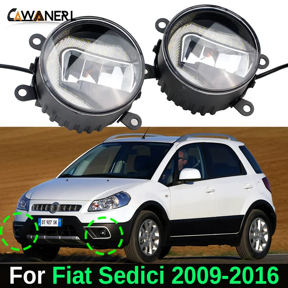 2 Pieces Aluminum Car LED Fog Light DRL Daytime Running Lamp 30W For Fiat Sedici 2009 2010 2011 2012 2013 2014 2015 2016
2 Pieces Aluminum Car LED Fog Light DRL Daytime Running Lamp 30W For Fiat Sedici 2009 2010 2011 2012 2013 2014 2015 2016