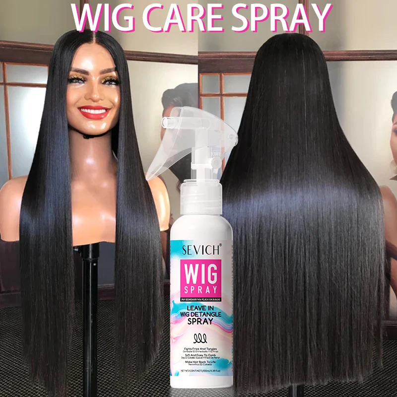 Professional Wig Leave-In Care Spray Keratin Soft Smooth Frizz Damaged Repair Hair Mask Moisturizer Shine Conditioner for Wigs
Professional Wig Leave-In Care Spray Keratin Soft Smooth Frizz Damaged Repair Hair Mask Moisturizer Shine Conditioner for Wigs