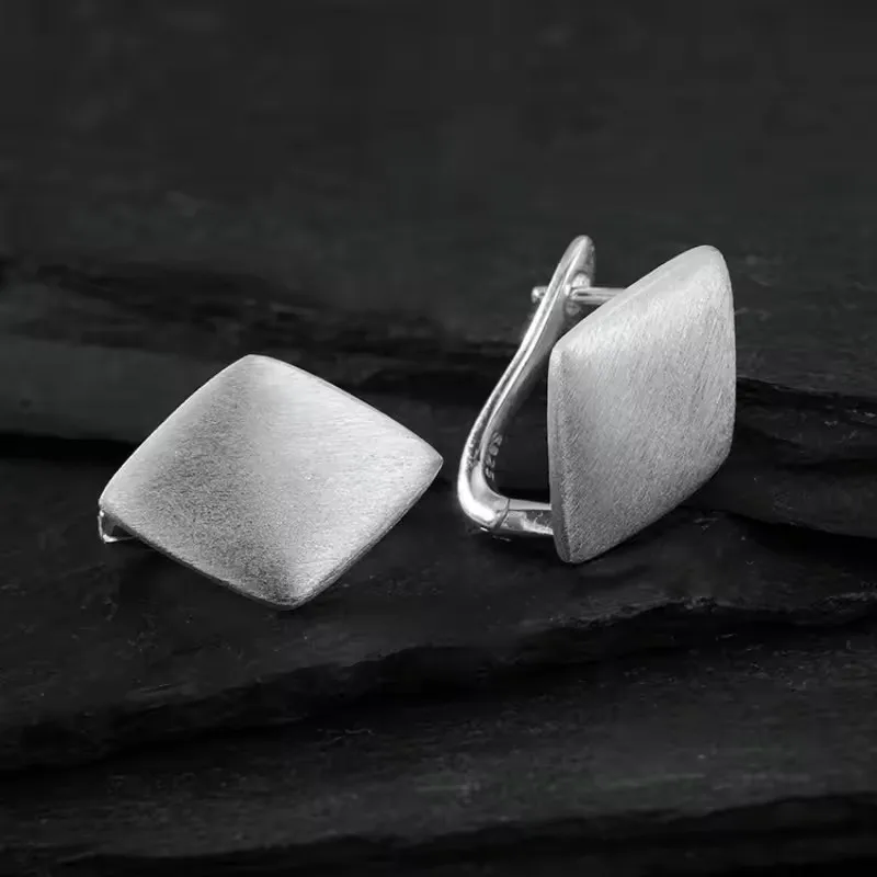 VENTFILLE 925 Sterling Silver Earrings For Women Gift Trendy Wire Drawing Jewelry Prevent Allergy Party Wholesale Dropshipping
VENTFILLE 925 Sterling Silver Earrings For Women Gift Trendy Wire Drawing Jewelry Prevent Allergy Party Wholesale Dropshipping