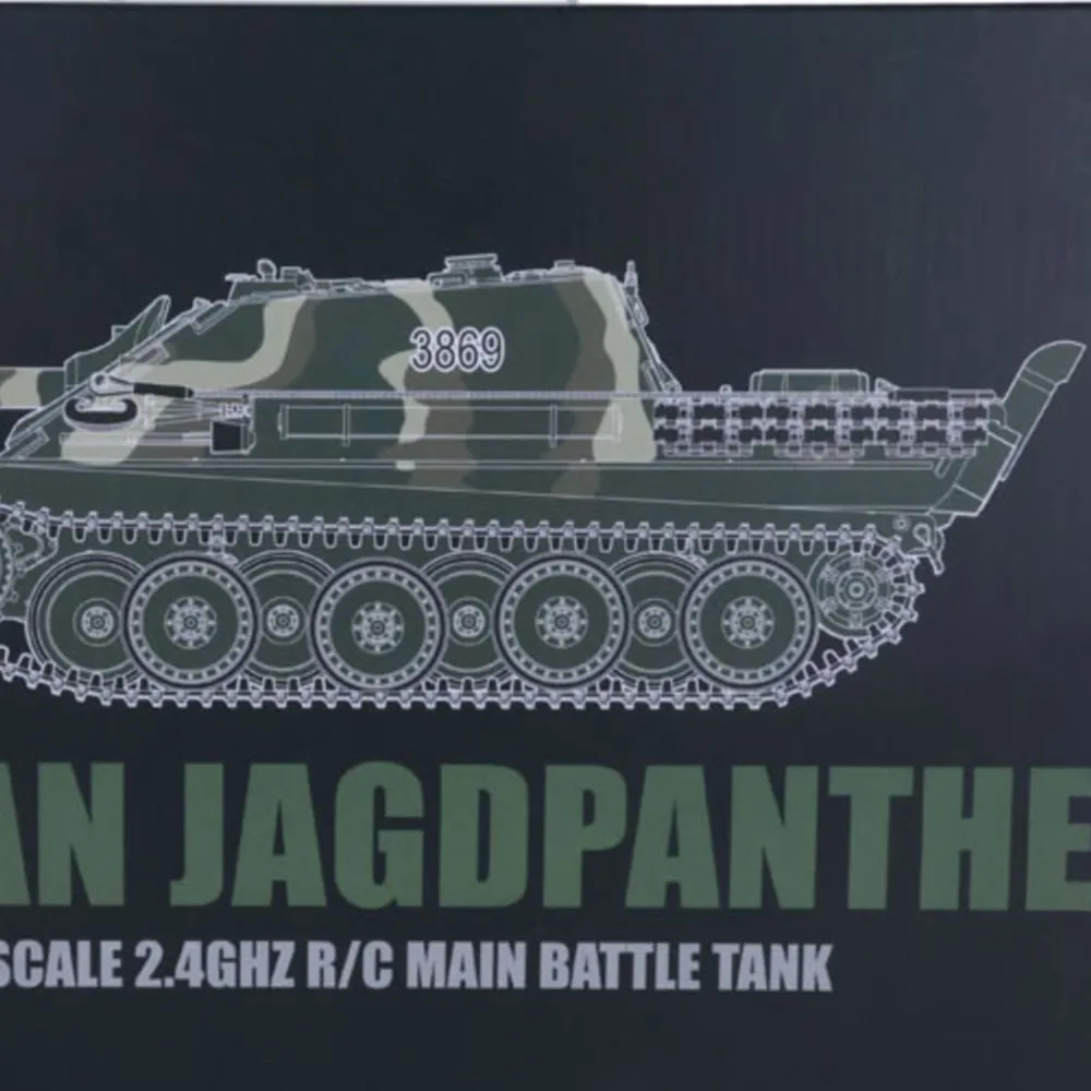US Stock 1/16 7.0 Heng Long Jadpanther RC Tank Model 3869 RTR High-speed Durable Remote Control War Toy for Boys TH17437
US Stock 1/16 7.0 Heng Long Jadpanther RC Tank Model 3869 RTR High-speed Durable Remote Control War Toy for Boys TH17437