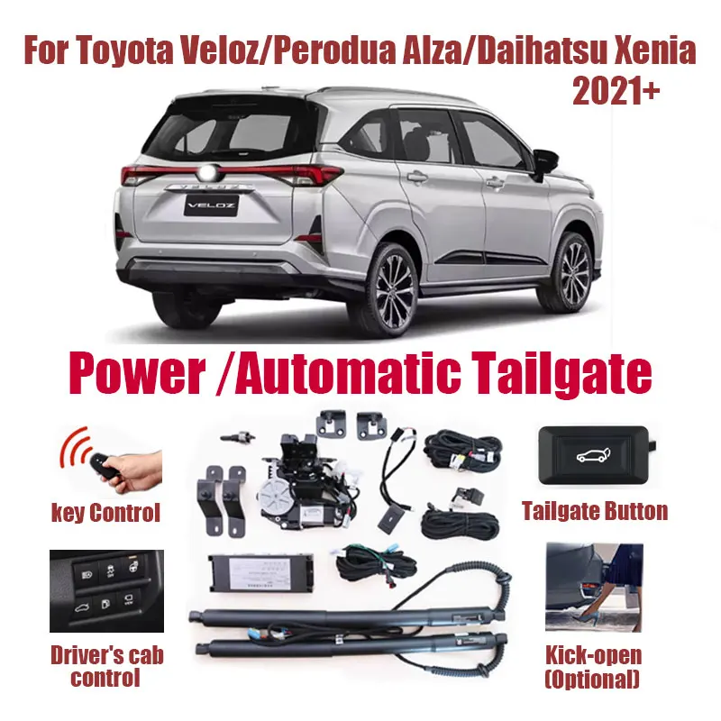 For Toyota Veloz/Perodua Alza 2021+ Car Electric Tailgate Modified Auto Intelligent Power Operated Trunk Automatic Lifting Door
For Toyota Veloz/Perodua Alza 2021+ Car Electric Tailgate Modified Auto Intelligent Power Operated Trunk Automatic Lifting Door