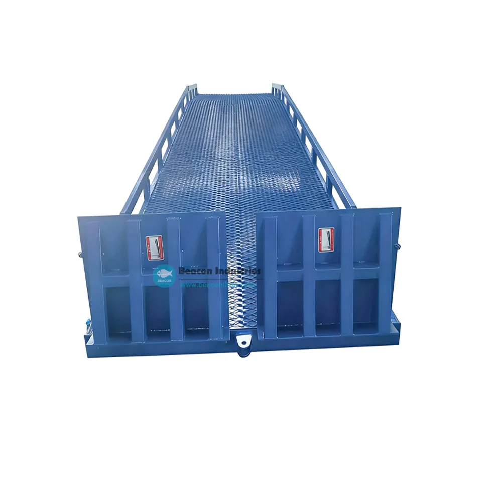 Customized 6-20 Ton High Quality Hydraulic Dock Leveler CE Mobile Loading Unloading Ramp For Truck Forklift
Customized 6-20 Ton High Quality Hydraulic Dock Leveler CE Mobile Loading Unloading Ramp For Truck Forklift