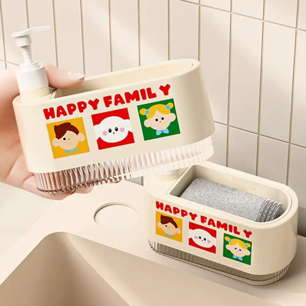 2-in-1 Kitchen Hand Soap Dispenser Refillable Press Type Manual Press Soap Box Leak-Proof Large Capacity Sponge Holder
2-in-1 Kitchen Hand Soap Dispenser Refillable Press Type Manual Press Soap Box Leak-Proof Large Capacity Sponge Holder