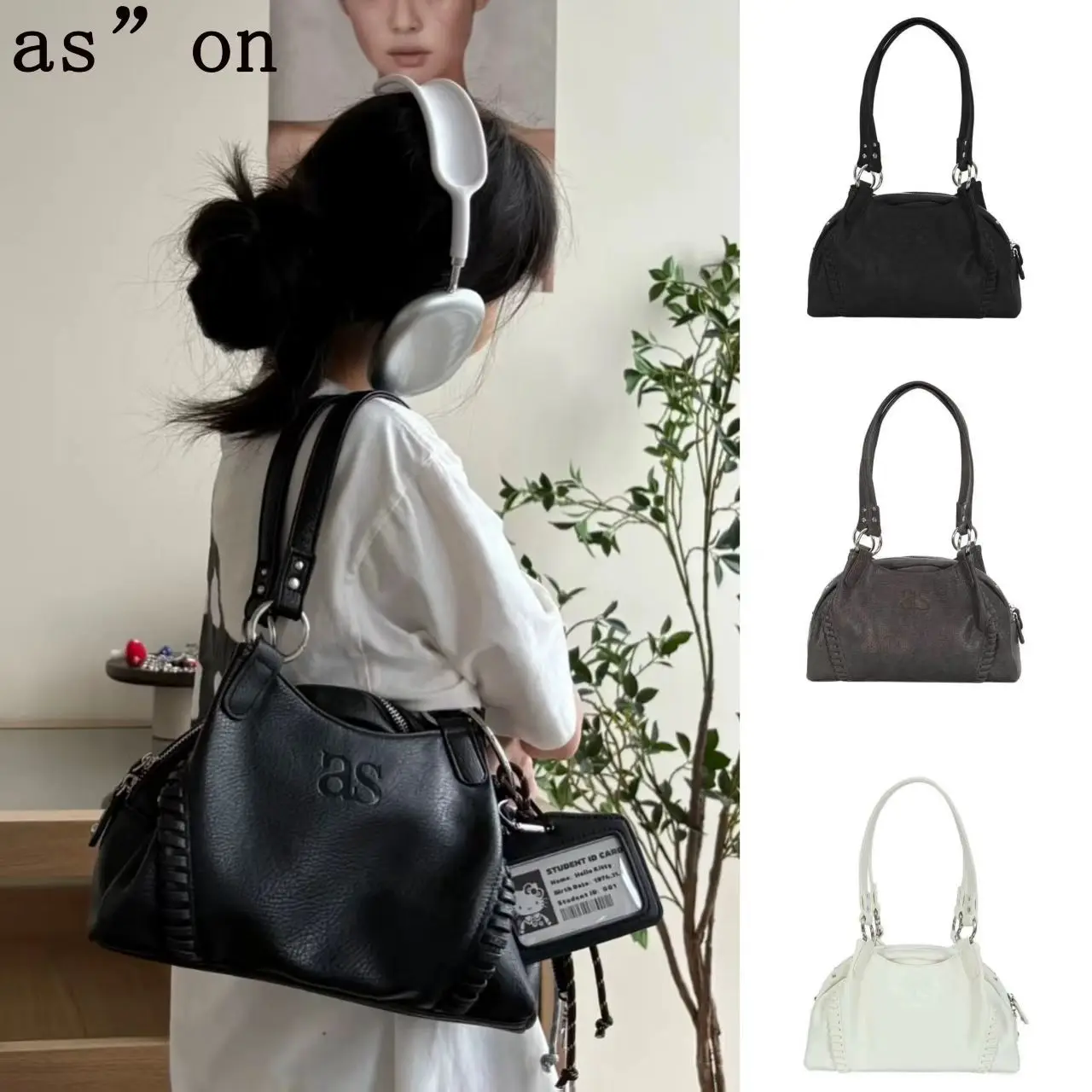 Ason 2025 New Korean Style Backpack Motorcycle Shoulder Bag Underarm Bag Large Capacity Tote Bag
Ason 2025 New Korean Style Backpack Motorcycle Shoulder Bag Underarm Bag Large Capacity Tote Bag