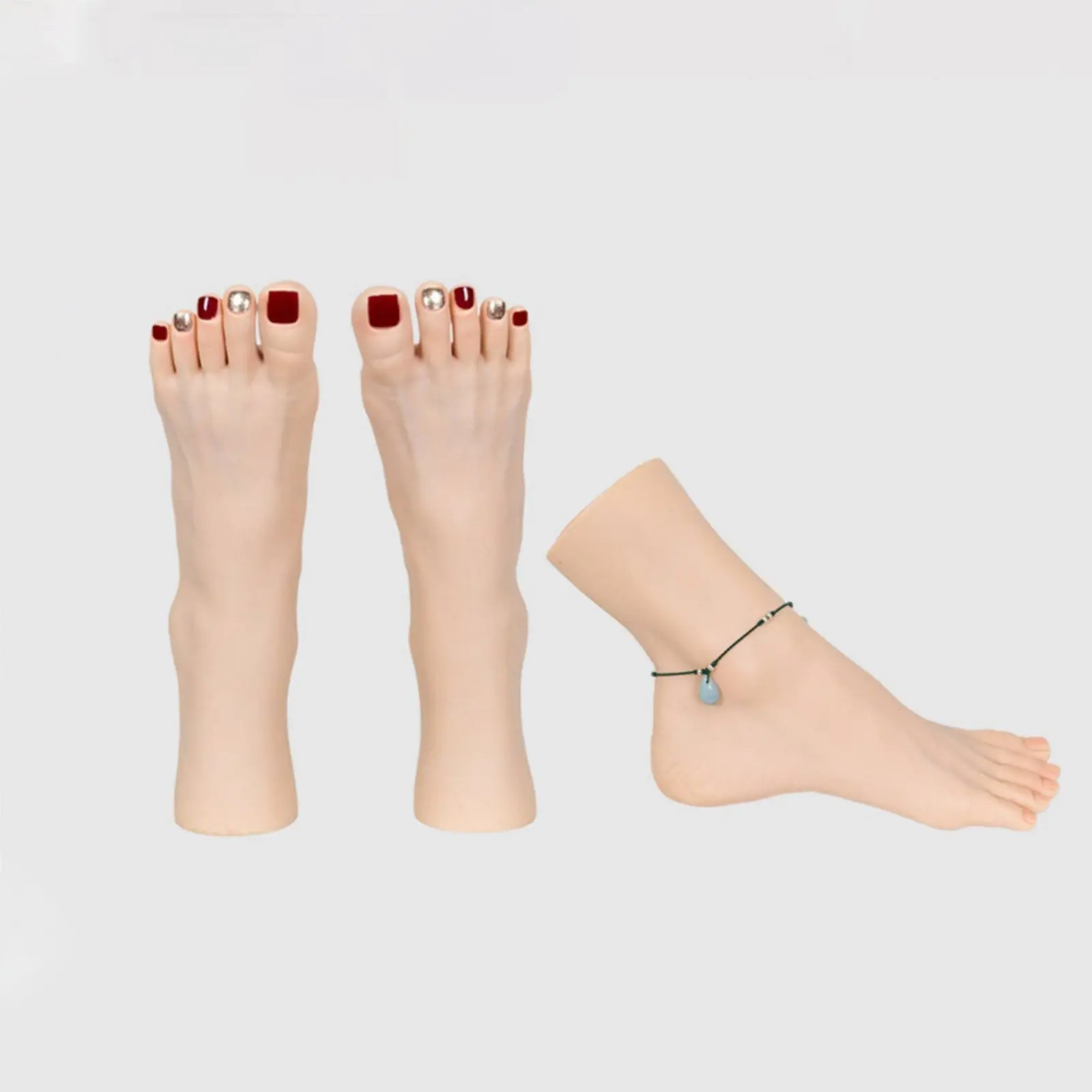 Realistic Female Foot Soft Material Silicone Foot Model Acupressure Training Model Versatile for Photographers, Photo Studio
Realistic Female Foot Soft Material Silicone Foot Model Acupressure Training Model Versatile for Photographers, Photo Studio