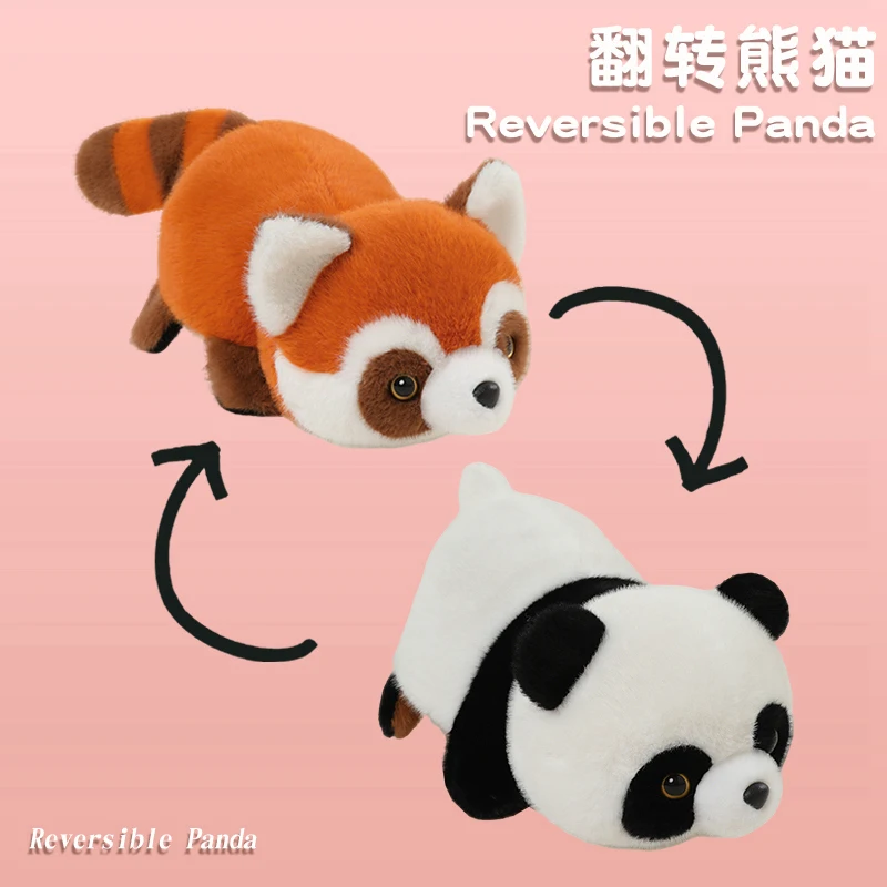Cartoon Panda Toy Red Panda Transform Raccoon Plush Doll 2-in-1 Change Transform Panda Pillow Gift
Cartoon Panda Toy Red Panda Transform Raccoon Plush Doll 2-in-1 Change Transform Panda Pillow Gift