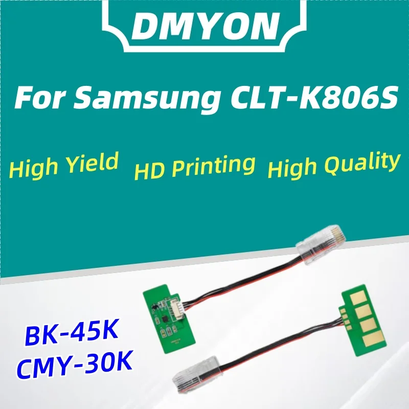 4pcs CLT-K806S CLT-C806S Toner Chip For Samsung CLT-M806S CLT-Y806S Printer MultiXpress X7400GX-LX X7500GX-LX Chip X7600GX-LX
4pcs CLT-K806S CLT-C806S Toner Chip For Samsung CLT-M806S CLT-Y806S Printer MultiXpress X7400GX-LX X7500GX-LX Chip X7600GX-LX