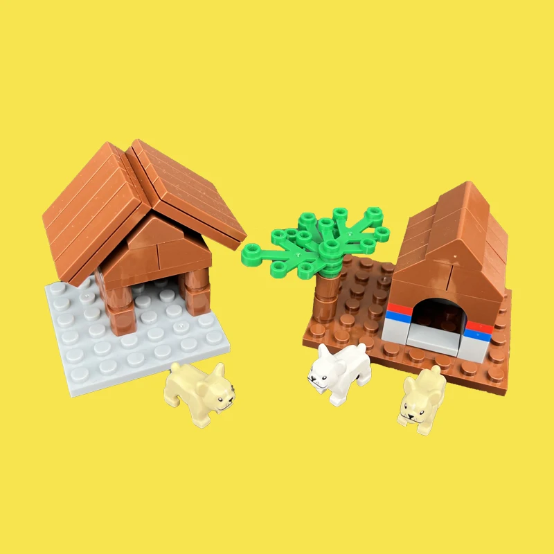 Совместим с конструктором LEGO MOC, креативный мини-домик для собак, мелкие частицы, домик для животных на дереве, сборная игрушка «сделай сам» для маленьких сцен
Совместим с конструктором LEGO MOC, креативный мини-домик для собак, мелкие частицы, домик для животных на дереве, сборная игрушка «сделай сам» для маленьких сцен