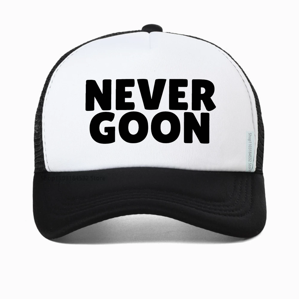 Never Goon baseball cap Men women mesh trucker hat fashon casual outdoor Breathable sun hat summer adjustable snapback hats
Never Goon baseball cap Men women mesh trucker hat fashon casual outdoor Breathable sun hat summer adjustable snapback hats