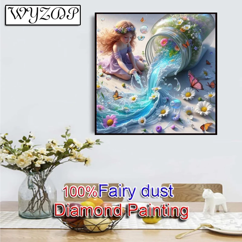WYZDP Diy 100% сказочная пыль алмазная живопись девушка квадратная мозаика вышивка дрейф бутылка стежка AB алмазное искусство полный кристалл Docer
WYZDP Diy 100% сказочная пыль алмазная живопись девушка квадратная мозаика вышивка дрейф бутылка стежка AB алмазное искусство полный кристалл Docer