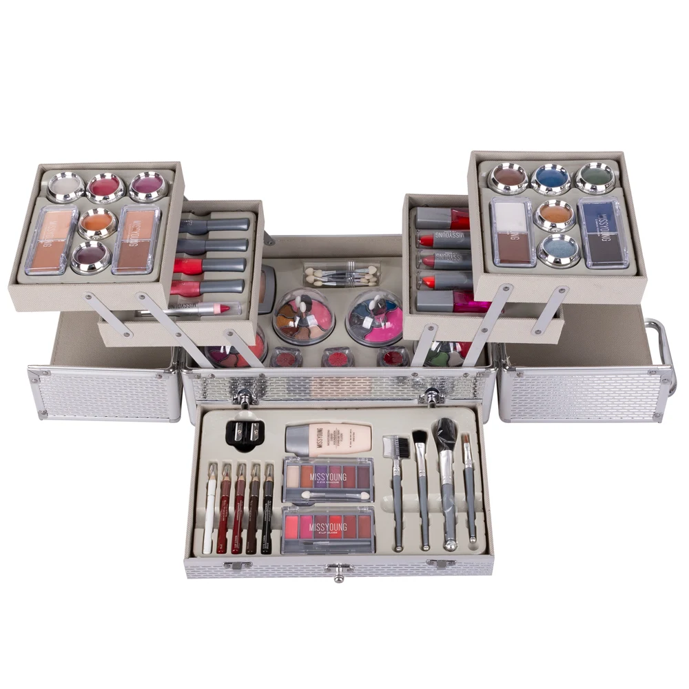 Christmas Makeup Kit Matte Eyeshadow Eyeliner Foundation Cream Makeup Bag Concealer Lipstick Makeup Brush Women Make up Sets
Christmas Makeup Kit Matte Eyeshadow Eyeliner Foundation Cream Makeup Bag Concealer Lipstick Makeup Brush Women Make up Sets