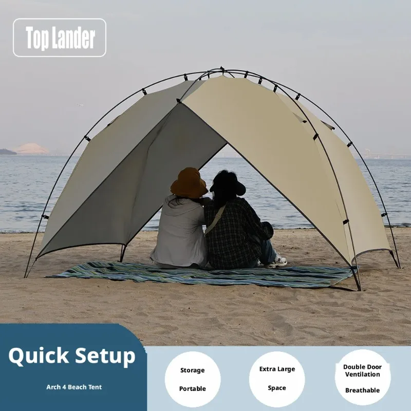 Person Outdoor Camping Beach Tent Portable Folding Sun Rain Protection Large Space Fishing Shade Canopy
Person Outdoor Camping Beach Tent Portable Folding Sun Rain Protection Large Space Fishing Shade Canopy