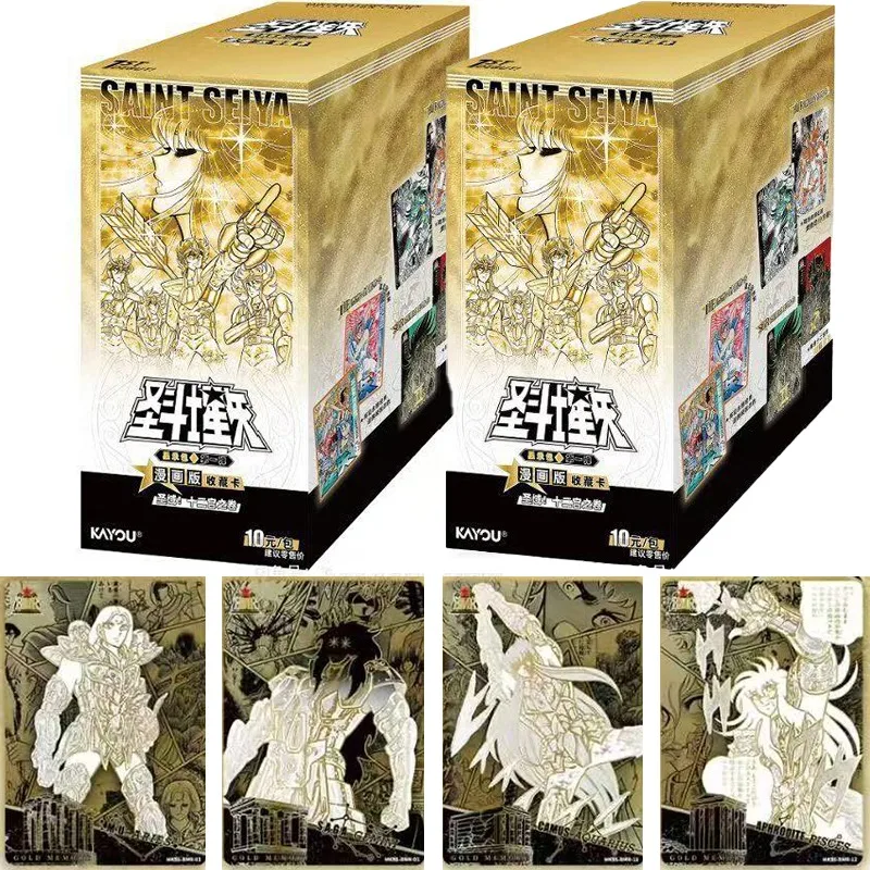 Genuine KAYOU Saint Seiya Collectible Cards Star Pack Vol.1 Twelve Zodiac Arc Athena Anime Game Cards Peripheral Gifts
Genuine KAYOU Saint Seiya Collectible Cards Star Pack Vol.1 Twelve Zodiac Arc Athena Anime Game Cards Peripheral Gifts
