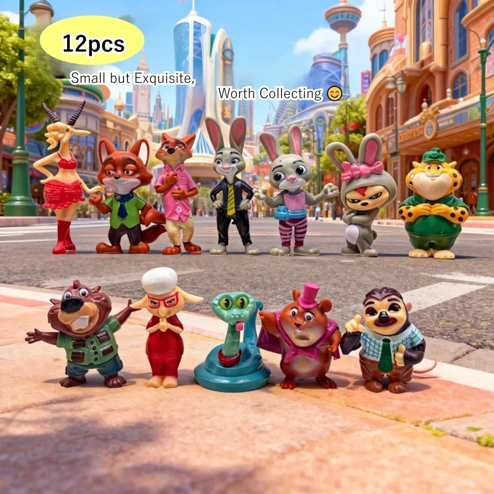 12 шт./// комплект Zootopia 2 экшн-фигурка игрушка Джуди Кролик Ник Фокс серии аниме фигурка фанаты рождественские подарки
12 шт./// комплект Zootopia 2 экшн-фигурка игрушка Джуди Кролик Ник Фокс серии аниме фигурка фанаты рождественские подарки