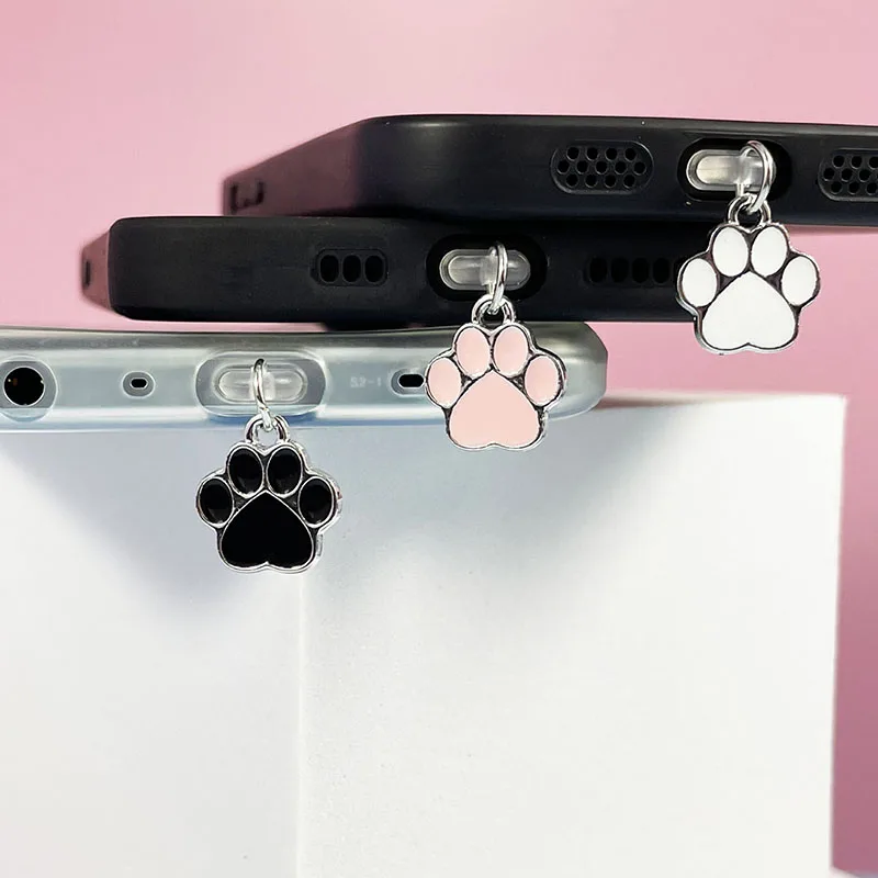new Cute cat's claw Phone Dust Plug Accessory Decoration For IPhone Type-c Port Pendant Beautiful Metal Materials
new Cute cat's claw Phone Dust Plug Accessory Decoration For IPhone Type-c Port Pendant Beautiful Metal Materials