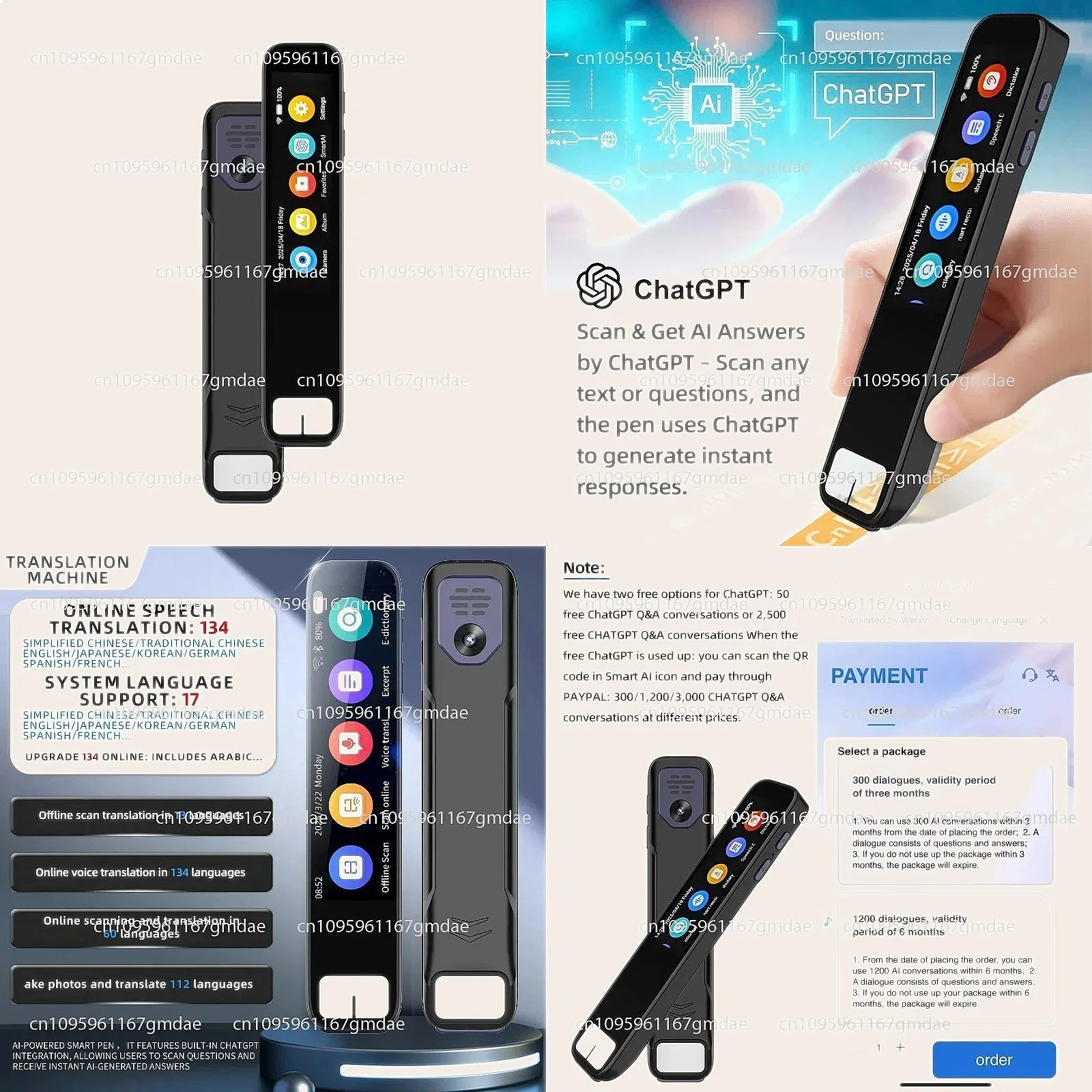 AI Smart Pen with ChatGPT Integration for Instant Question Answering
AI Smart Pen with ChatGPT Integration for Instant Question Answering