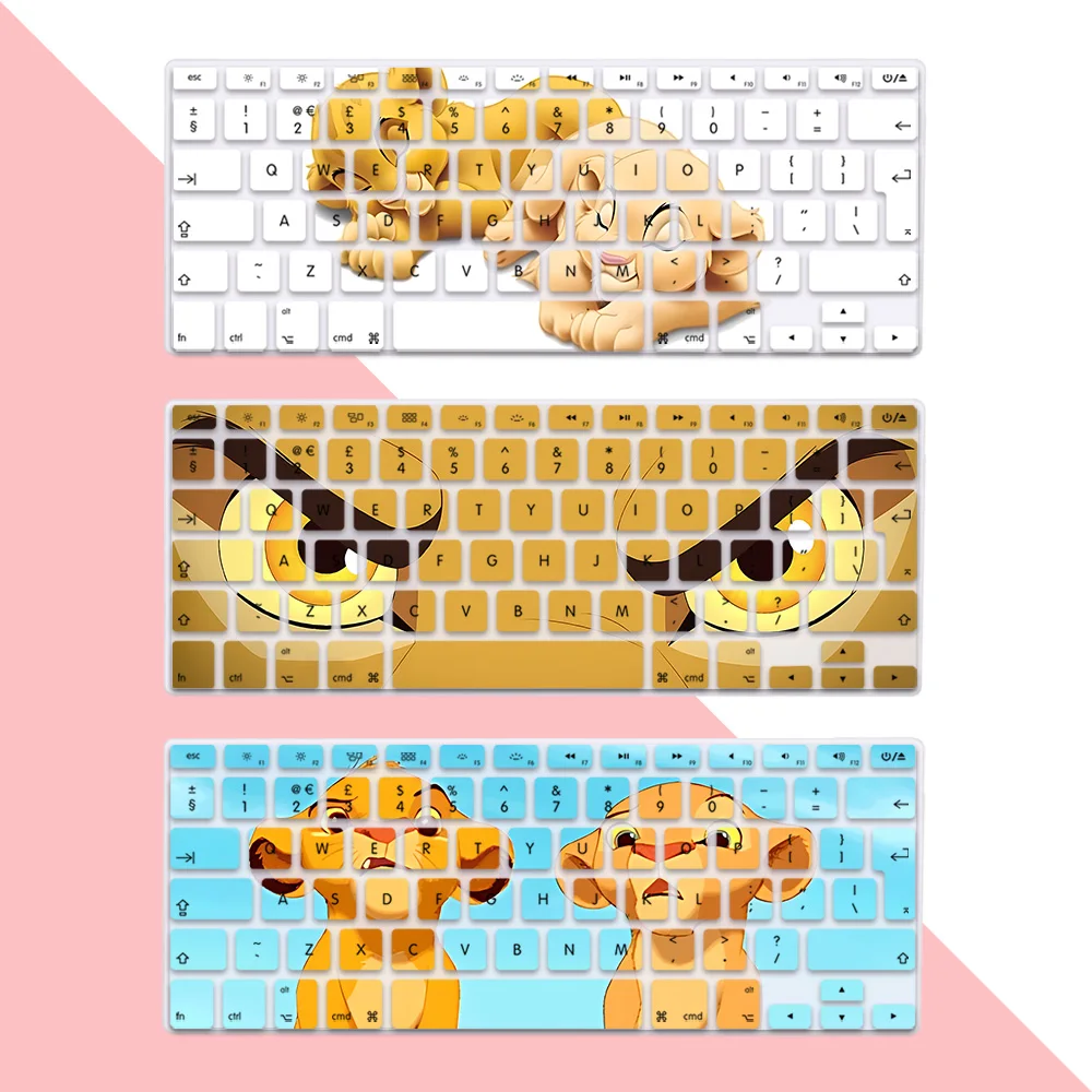 The Lion King EU Layout Soft Silicone Keyboard Cover for Macbook pro A1278 A1286 Retina A1425 A1502 A1398 Air A1369 A1466
The Lion King EU Layout Soft Silicone Keyboard Cover for Macbook pro A1278 A1286 Retina A1425 A1502 A1398 Air A1369 A1466