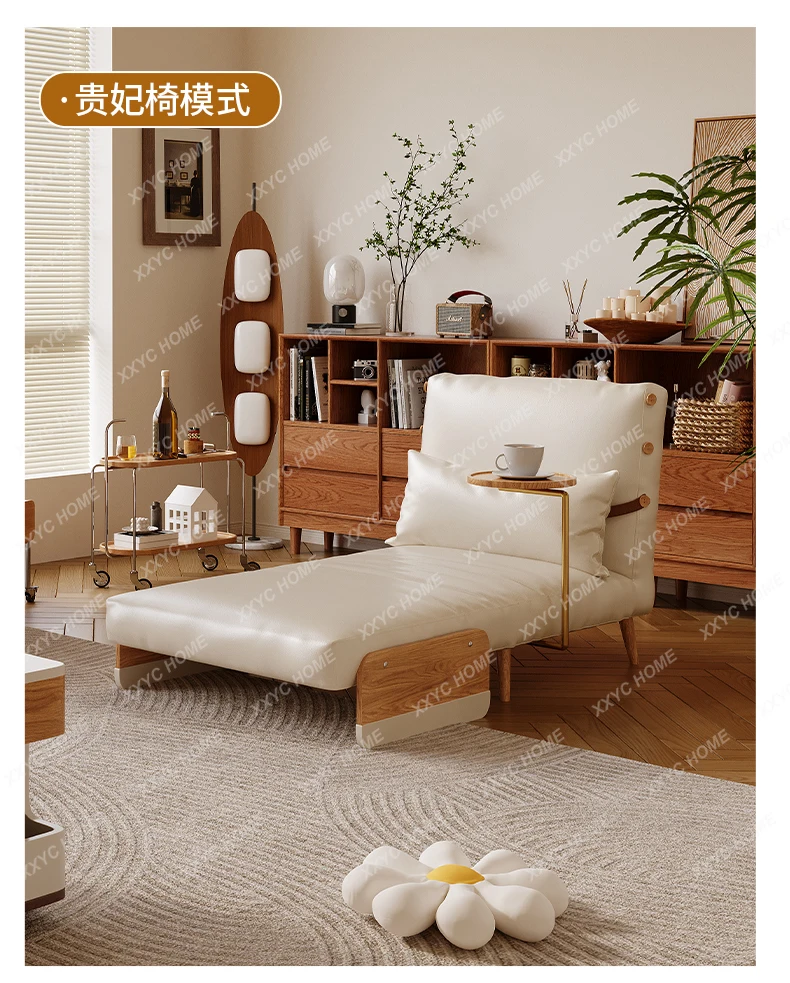 ZH Cream Style White Solid Wood Sofa Bed Dual-Use Multi-Functional Foldable
ZH Cream Style White Solid Wood Sofa Bed Dual-Use Multi-Functional Foldable