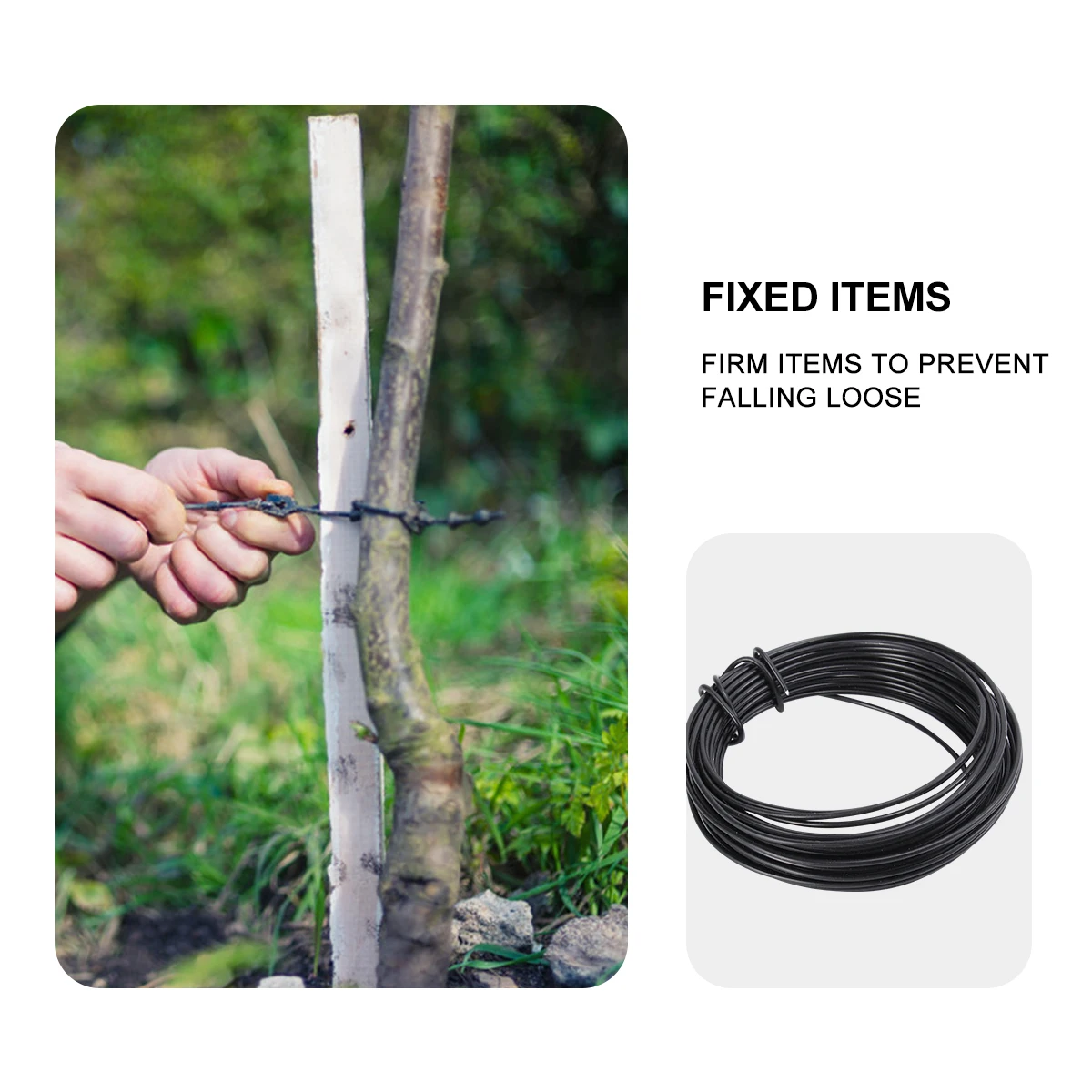 10 M Plants Support Wire Pergola Vine Weaving Crafts Garden Training Black Florists
10 M Plants Support Wire Pergola Vine Weaving Crafts Garden Training Black Florists