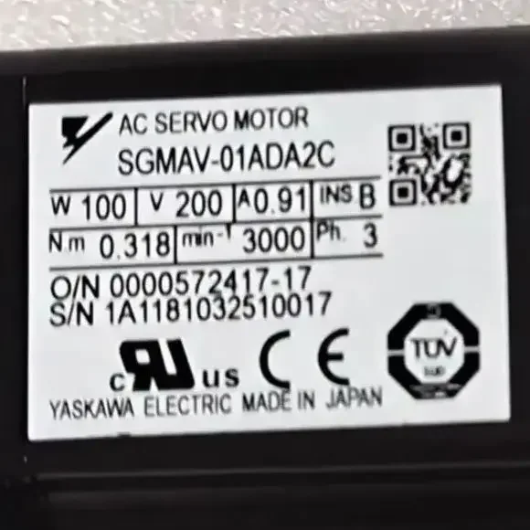 SGMAV-01ADA2C Brand new Servo motor,Fast shipping,SGMAV 01ADA2C
SGMAV-01ADA2C Brand new Servo motor,Fast shipping,SGMAV 01ADA2C
