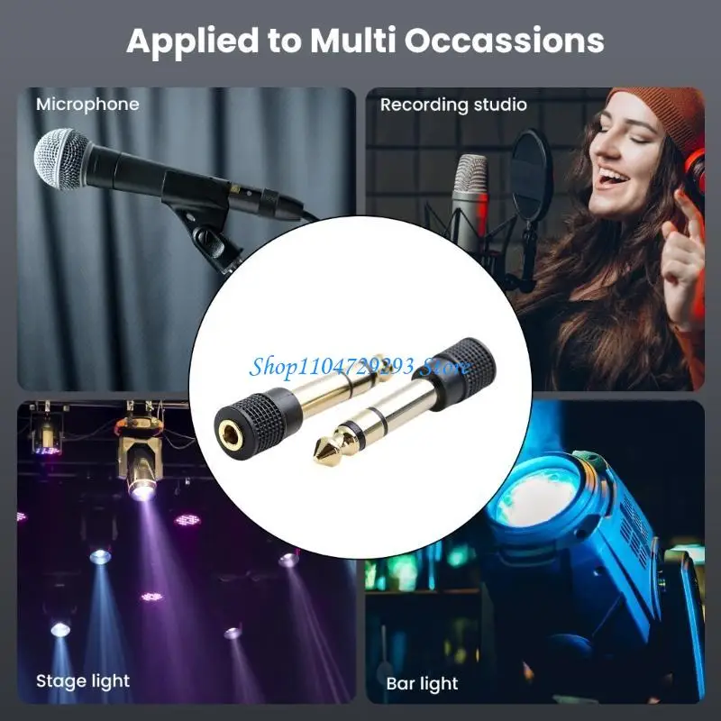 Y2GD Headphone Adapter 6.35mm Male to 3.5mm Female Stereo Adapter 3.5mm to 1/4
Y2GD Headphone Adapter 6.35mm Male to 3.5mm Female Stereo Adapter 3.5mm to 1/4