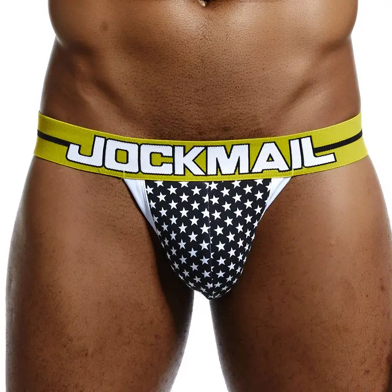 JOCKMAIL 2pcs/Lot Men Underwear Jockstrap Thong Cotton Star Print Sexy Mens Briefs Tangas De Homrbre Cueca Underwear Breathable
JOCKMAIL 2pcs/Lot Men Underwear Jockstrap Thong Cotton Star Print Sexy Mens Briefs Tangas De Homrbre Cueca Underwear Breathable