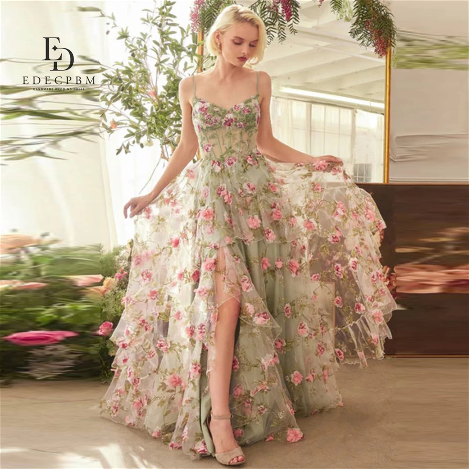 EDECPBM Customized Elegant Party Dresses 15 Year Old Quinceanera Dress Graduation Dress Party Dress for Wedding Flower Skirt
EDECPBM Customized Elegant Party Dresses 15 Year Old Quinceanera Dress Graduation Dress Party Dress for Wedding Flower Skirt
