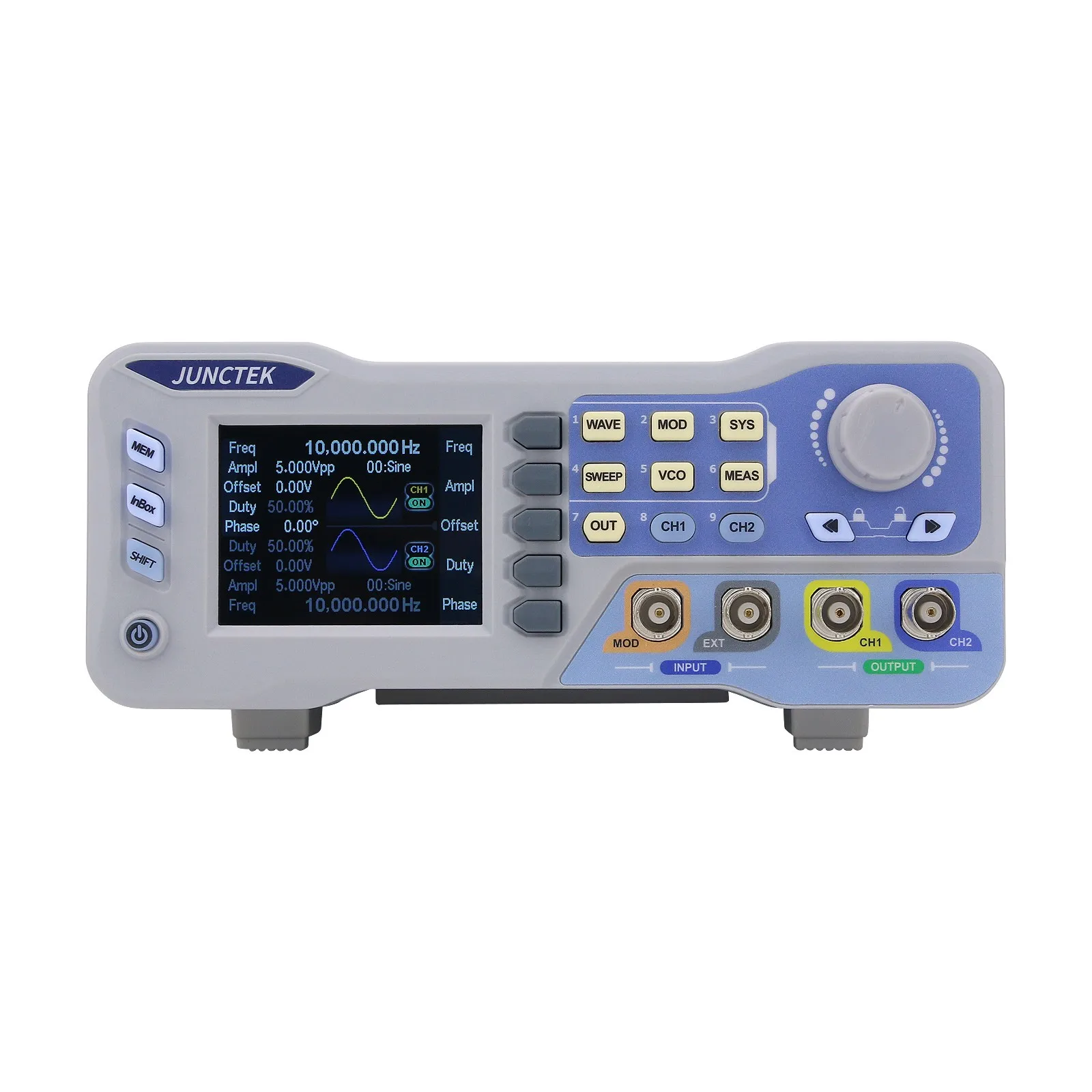 In stock JDS8080 80MHz Dual Channel DDS Function Arbitrary Waveform Signal Generator High Performance Frequency Counter
In stock JDS8080 80MHz Dual Channel DDS Function Arbitrary Waveform Signal Generator High Performance Frequency Counter