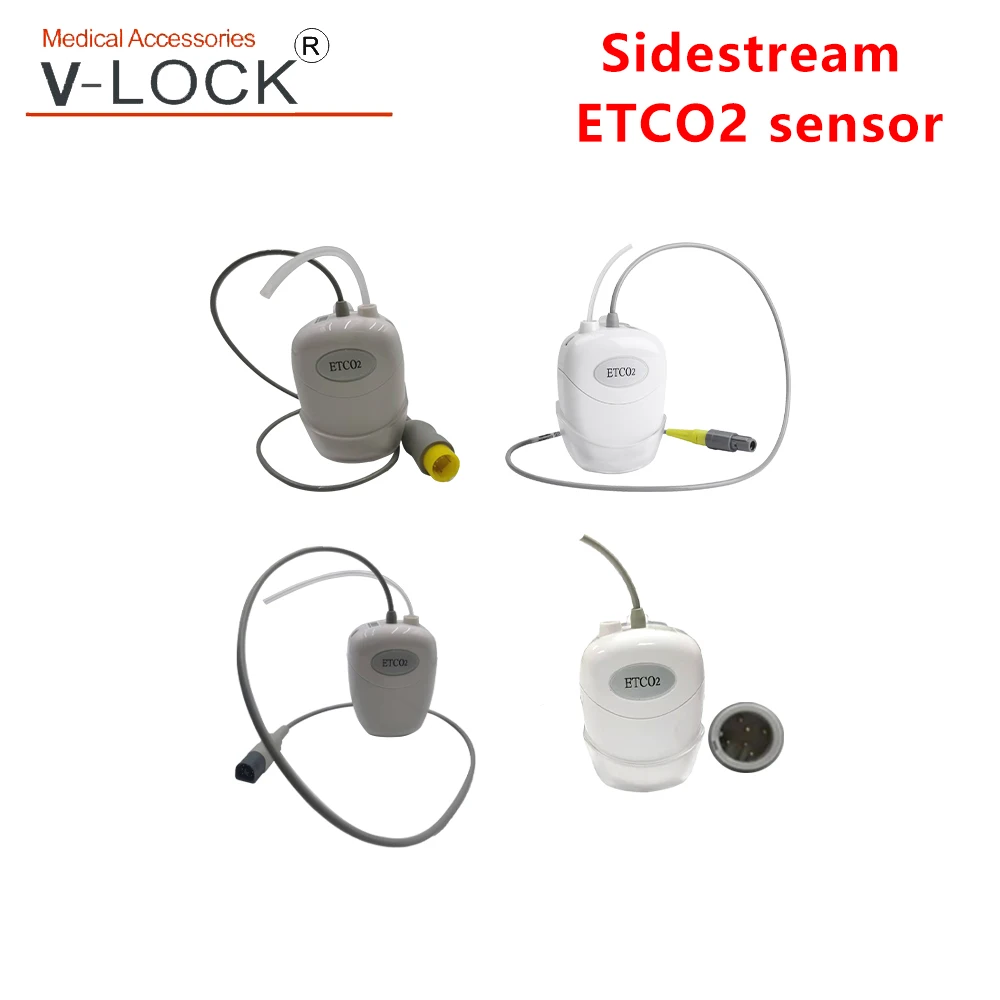V-lock 1009 Sidestream ETCO2 transducer co2 sensor compatible for Biolight edan huateng bionet phili patient monitor with sampli
V-lock 1009 Sidestream ETCO2 transducer co2 sensor compatible for Biolight edan huateng bionet phili patient monitor with sampli