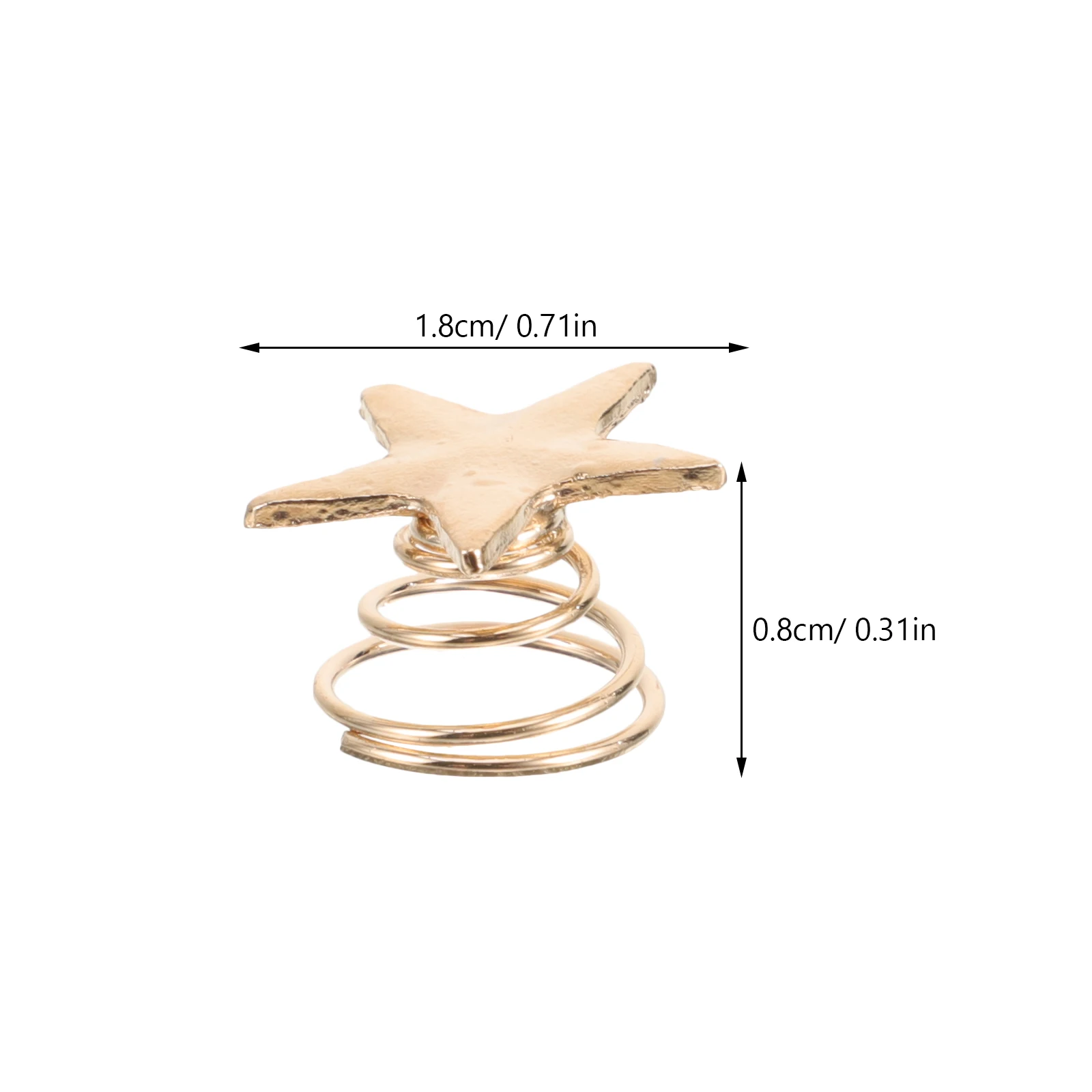5Pcs Stars Spiral Clips Design Lightweight Wedding Party Bridal Hair Accessories Spiral Hair Clips Women Girls Pins
5Pcs Stars Spiral Clips Design Lightweight Wedding Party Bridal Hair Accessories Spiral Hair Clips Women Girls Pins